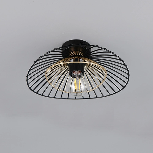 Ceiling lamp Lauris Ø 30cm black Trio 4017807678116