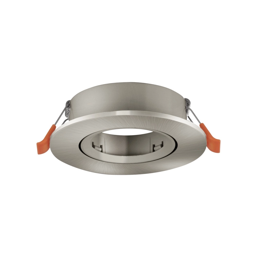 Recessed spotlight Barranco nickel Ø 9cm