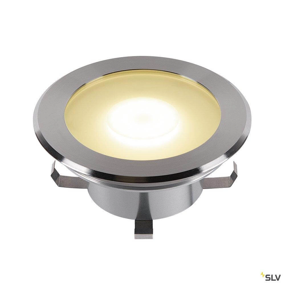 Large LED ground spot Dasar Flat Soft white light SLV 4024163262064