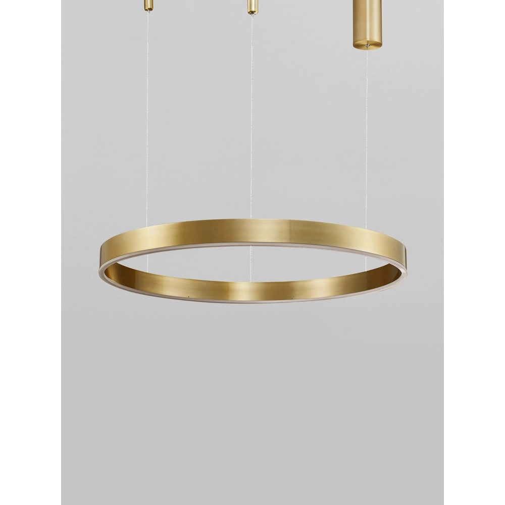 Pendant lamp Motif gold Ø 100cm 2700-6500K Lyora 5212017443595