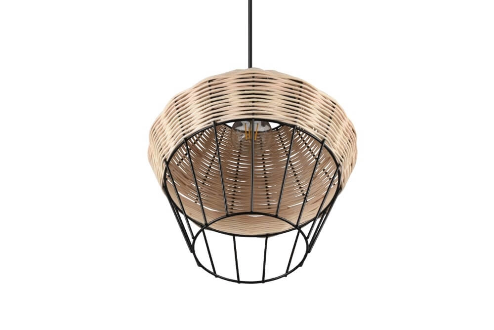 Hanging lamp Borka rattan Trio 4017807556780
