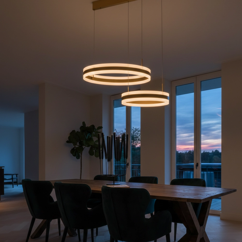 Pendant lamp Agos Gold design