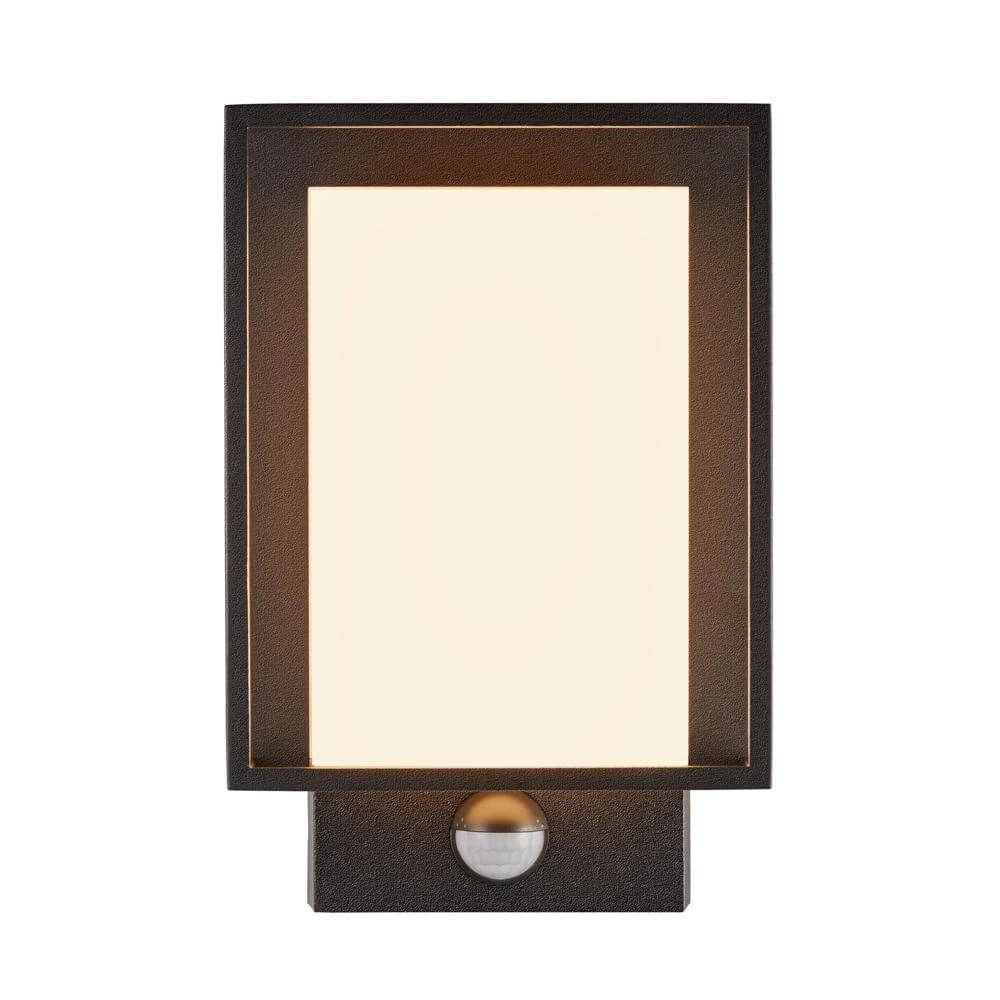 Modern outdoor lamp Nestor Black with sensor Nordlux 5701581464988