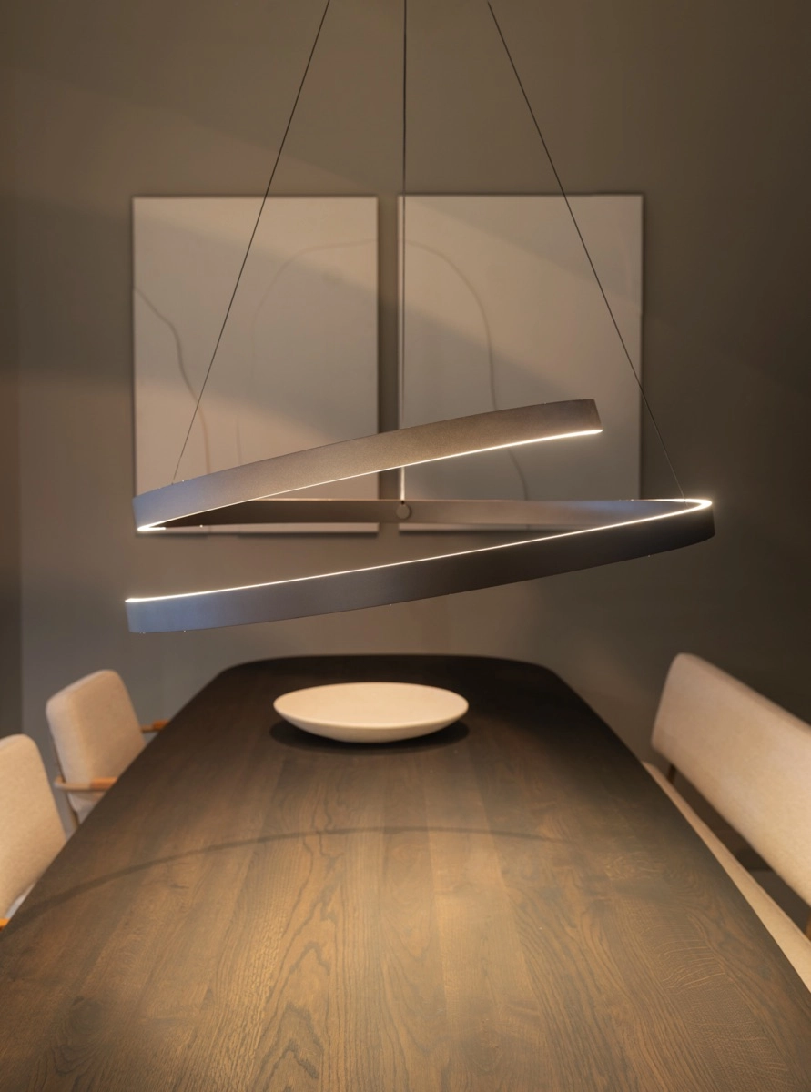 Led pendant light Remona Ø 60cm - champagne ETH 8720195311461