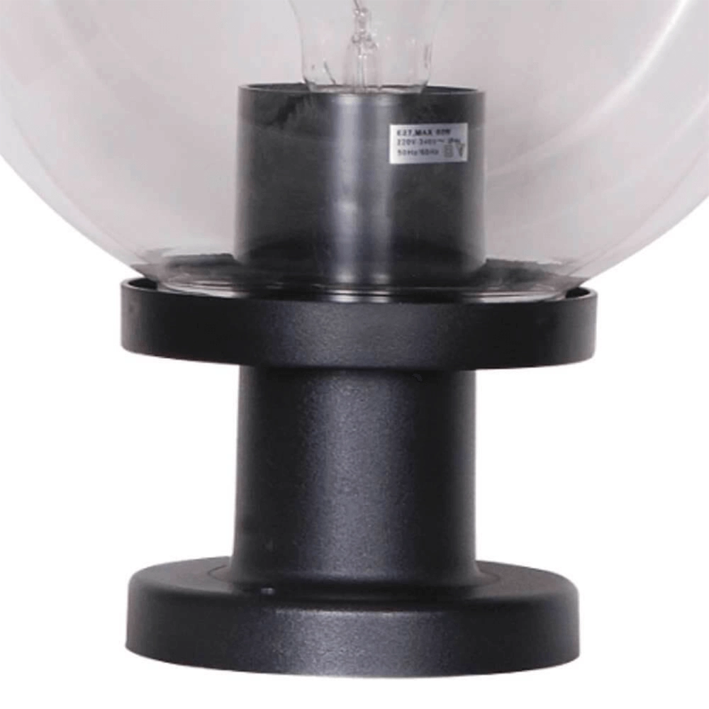 Bulb lamp Bolano 31,5cm. pedestal clear Lyora 8716803501072