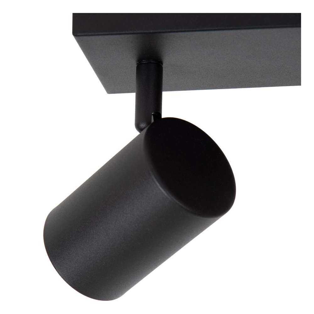 Ceiling lamp Amigo 2-light black Lucide 5411212531018