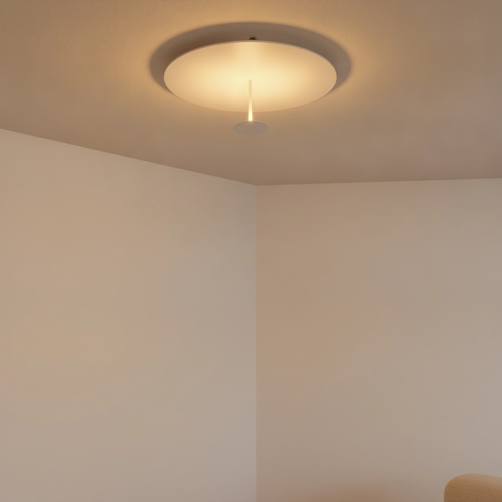 Design ceiling lamp Nima white Ø 60cm