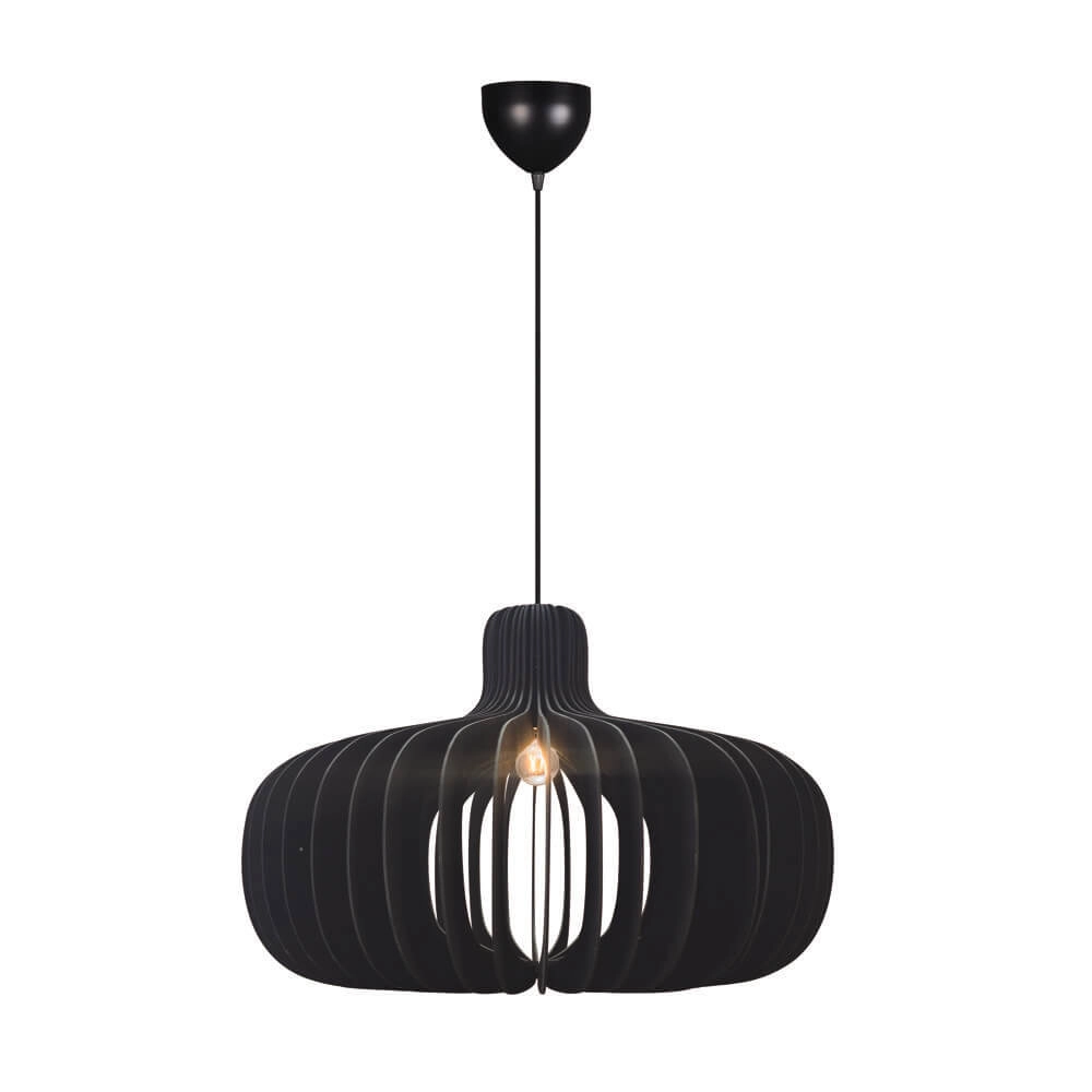 Design pendant lamp Hazo black Ø 66,5cm