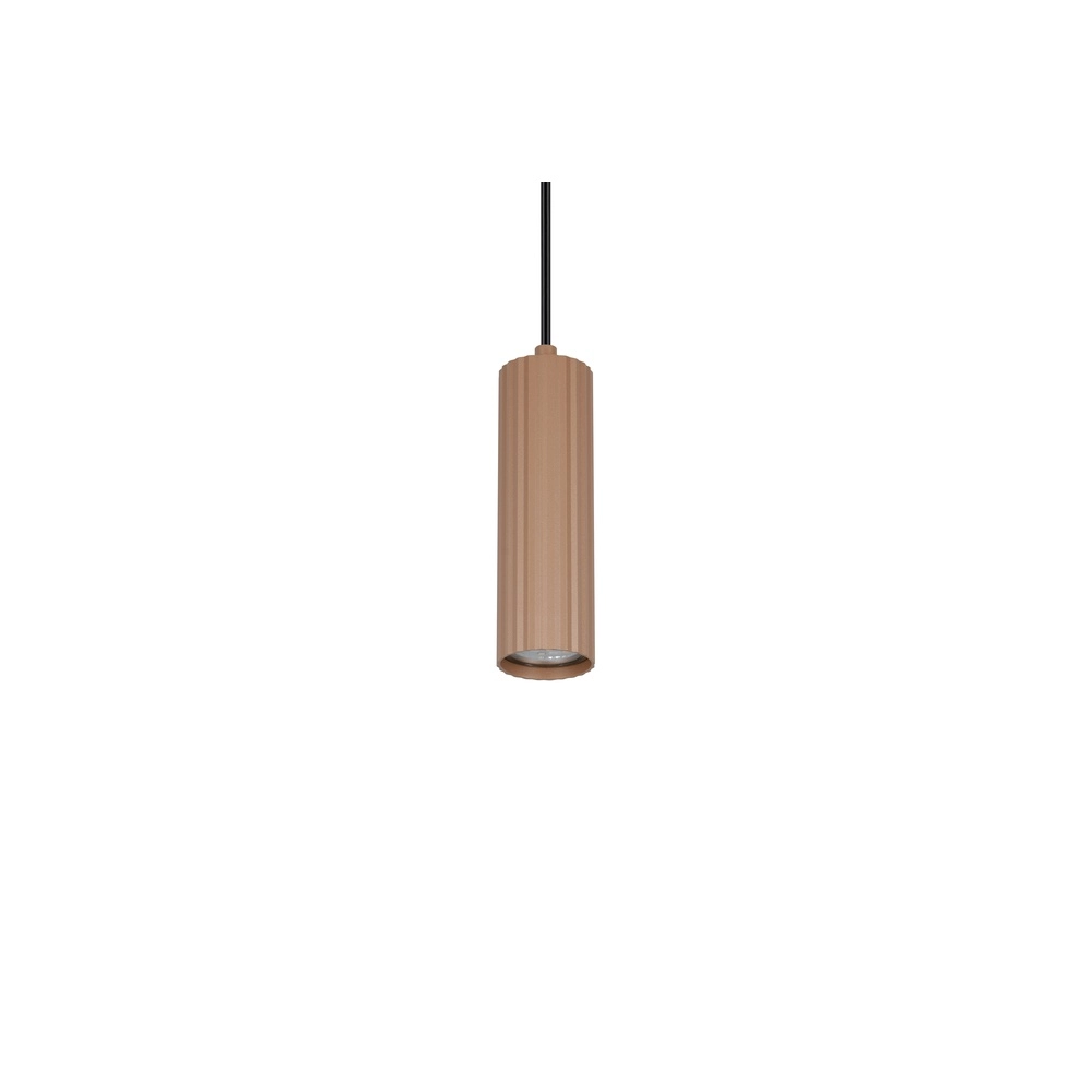 Pendant lamp Soka Ø 9cm mocha brown Trio 4017807670127