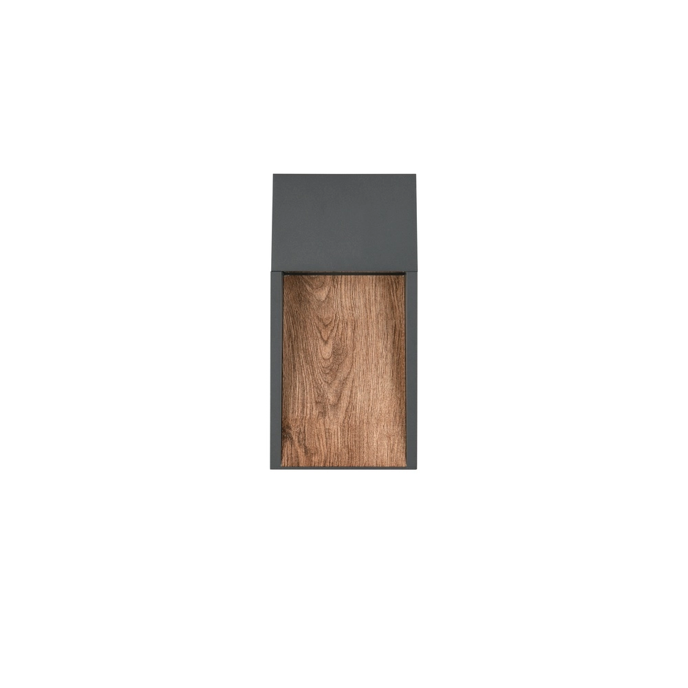 Design wall lamp Salmon Grey with wood Trio 4017807603705