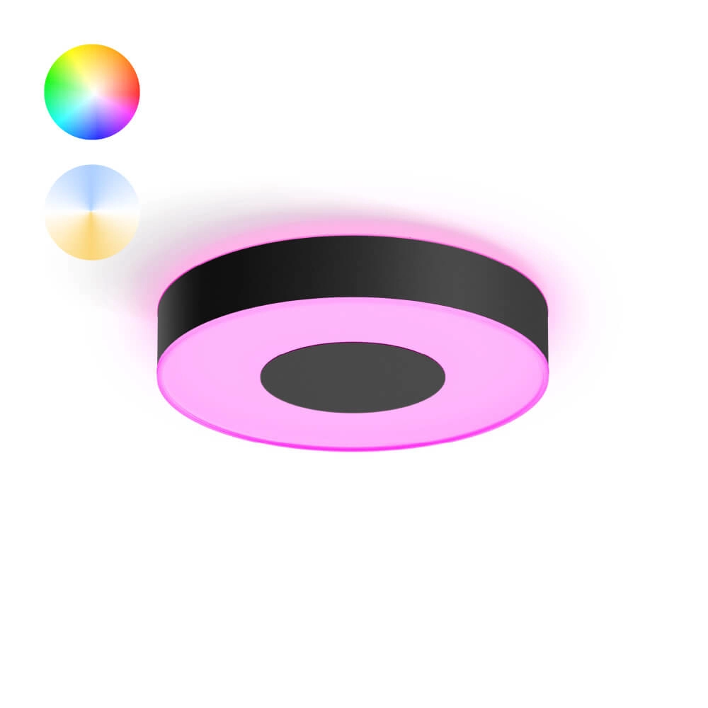 Bathroom ceiling lamp Hue Xamento - White and color