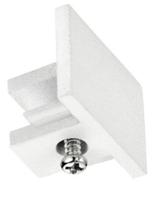 End cap white Duoline for 2-phase track lighting Trio 4017807471397