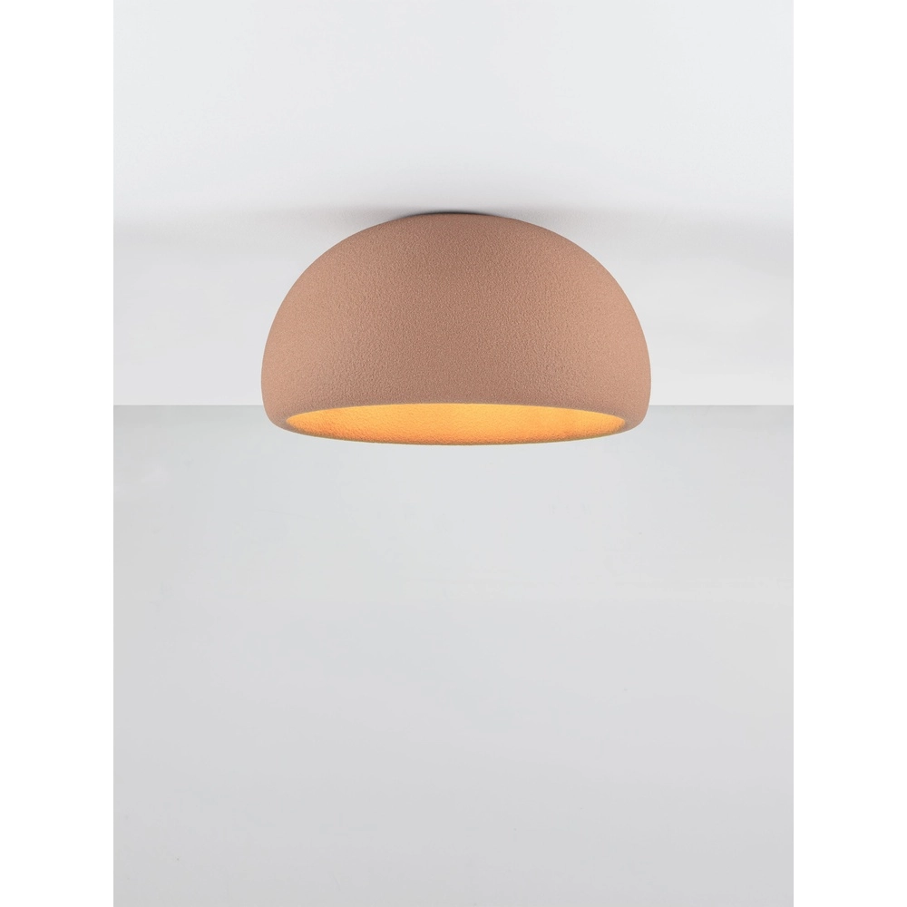 Modern ceiling lamp Davo terracotta Ø 50cm Lyora 5212017495716