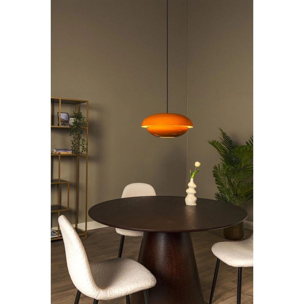 Pendant lamp Younes Ø 40cm orange Lucide 5411212650191