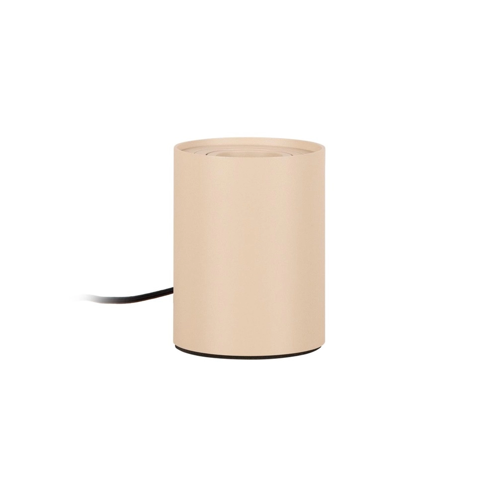 Design table lamp Tube taupe