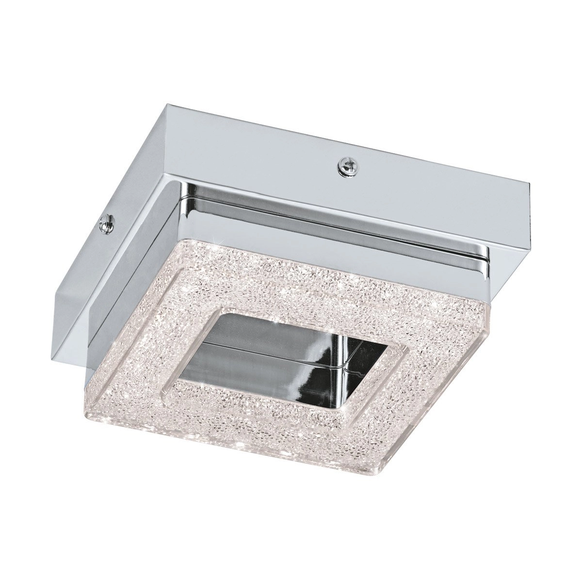 Led ceiling light Fradelo 4w - 3000K - 12cm chrome with crystal