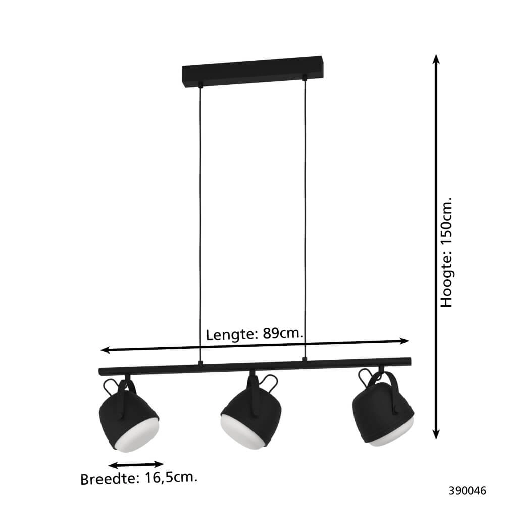 Rural hanging lamp Upanema Stars of Light 9008606221110