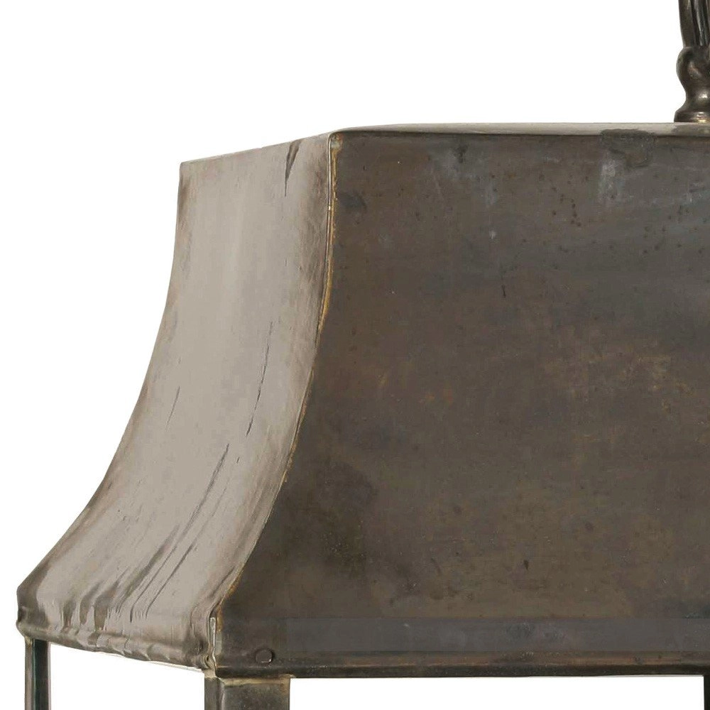 Country Pendant Lamp Strathmore L copper flamed (ab) Limehouse