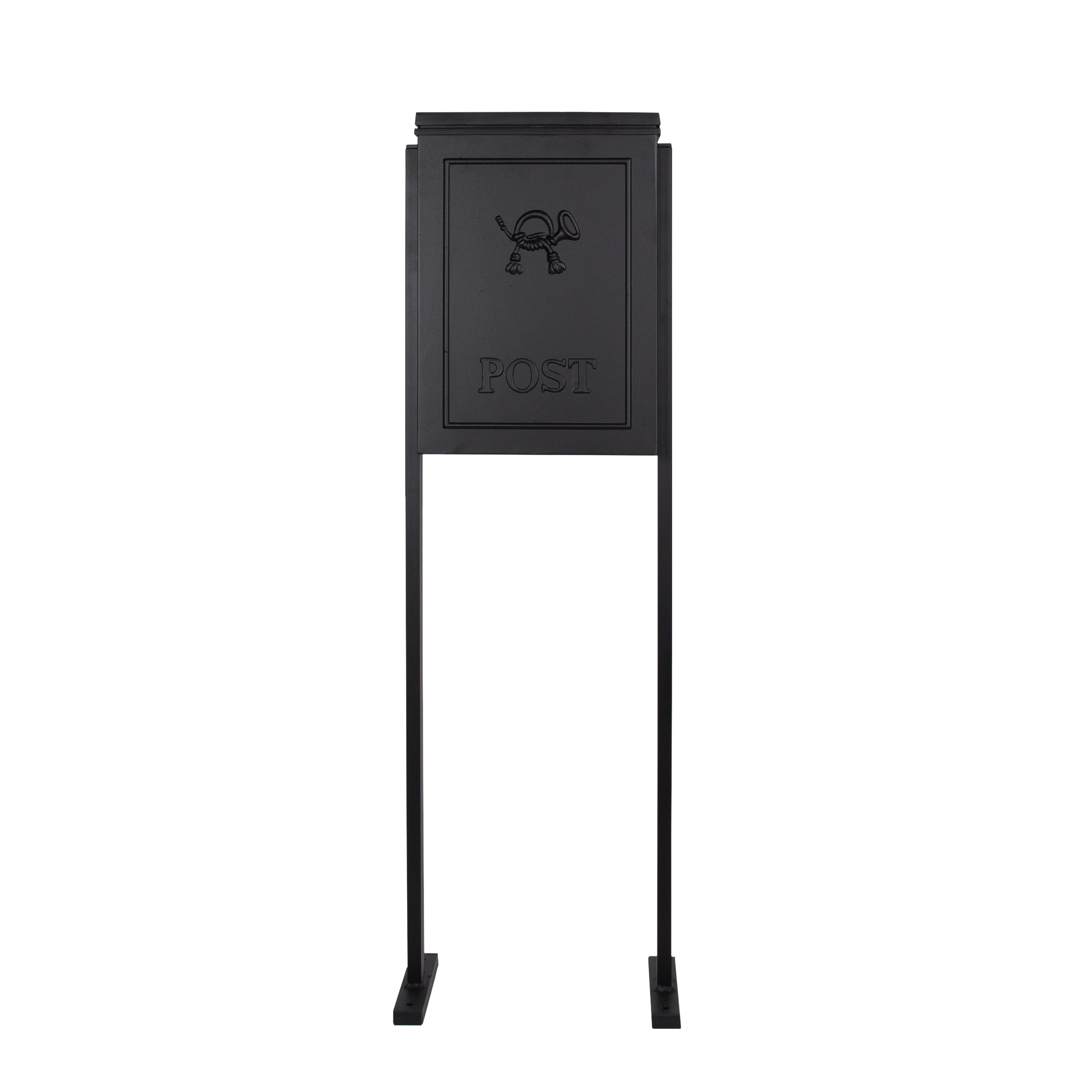 Mailbox Postbox B9A in frame - black KS Verlichting 8714732529747