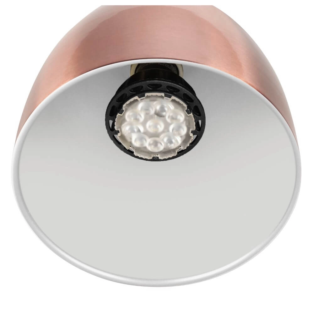 1-phase rail lamp Para Cone Red brass SLV 4024163292238