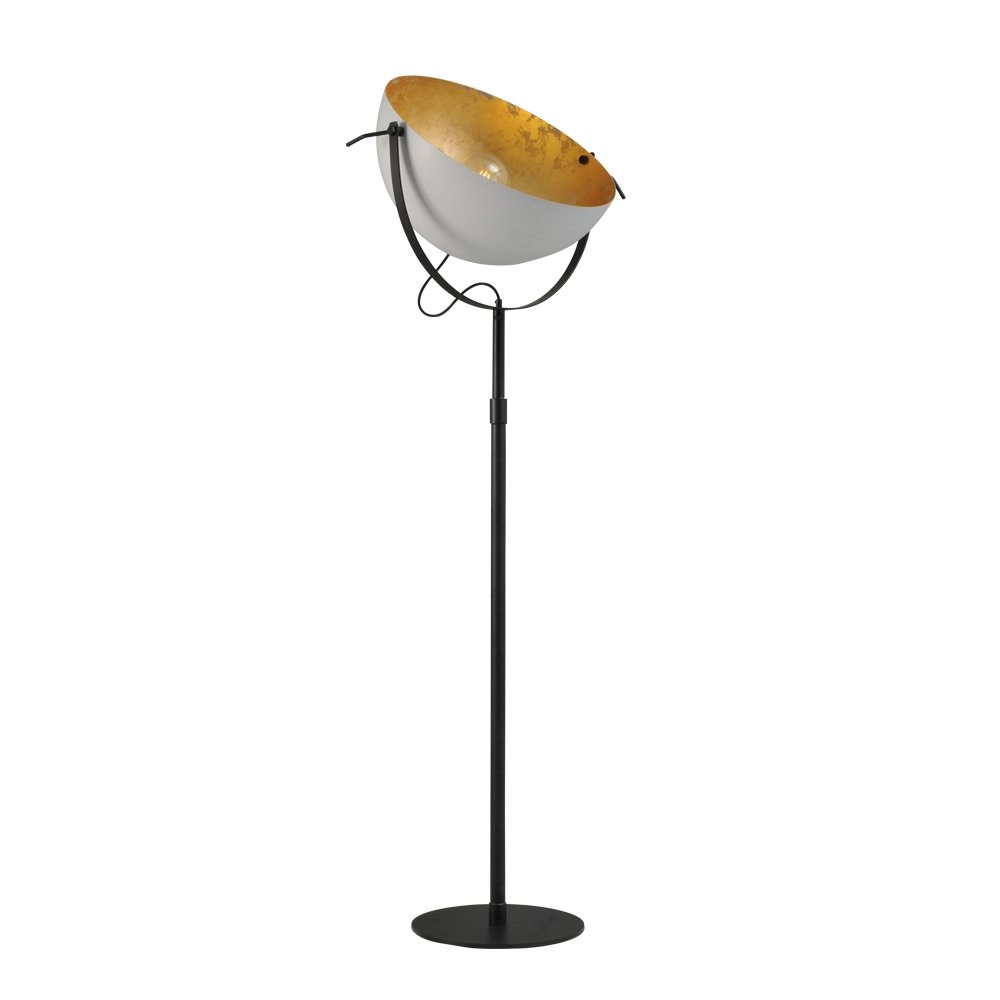 Floor lamp Industria 180 white with gold Masterlight 8718121151397