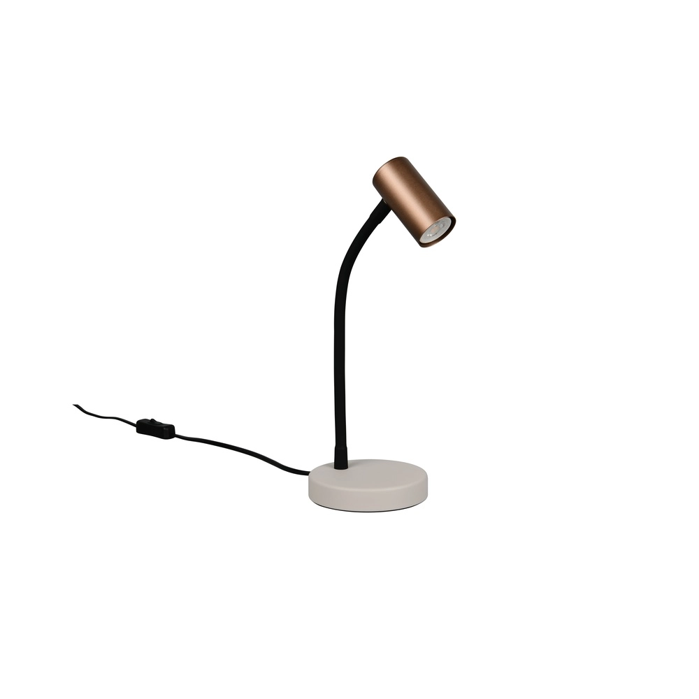 Table lamp Taryn Design mocha brown Trio 4017807685732