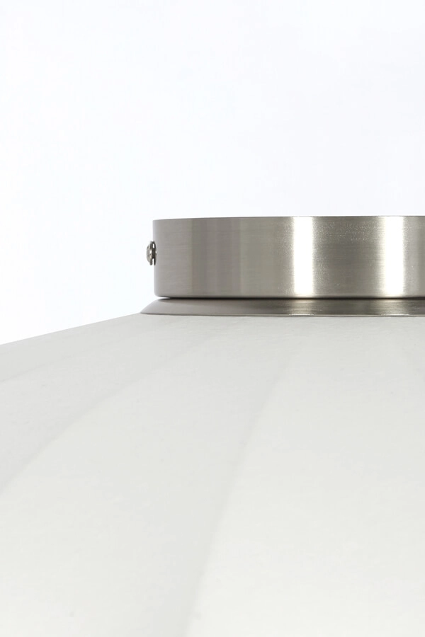 Japandi ceiling lamp Fay Ø 50cm white Light & Living 8717807760458