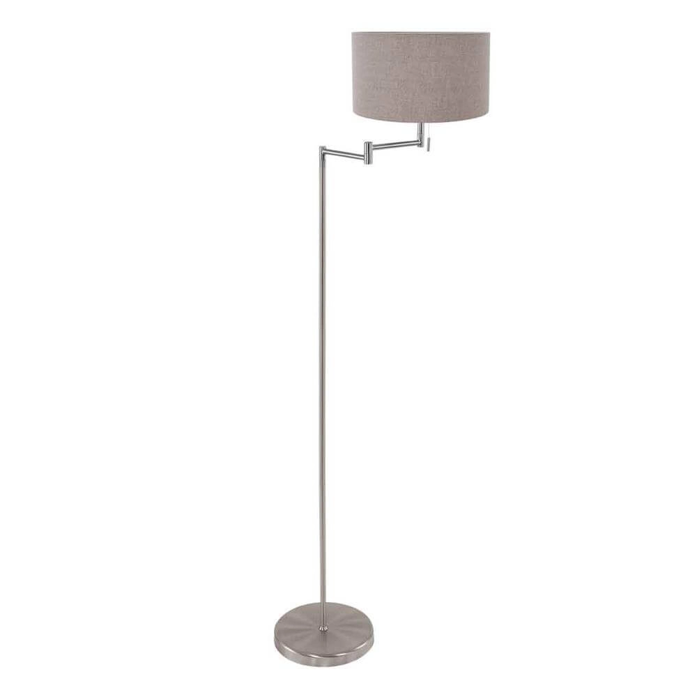 Floor lamp Bella metal with gray shade