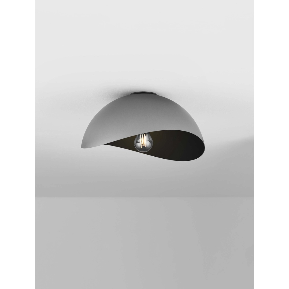 Ceiling lamp Opsi black Ø 30cm