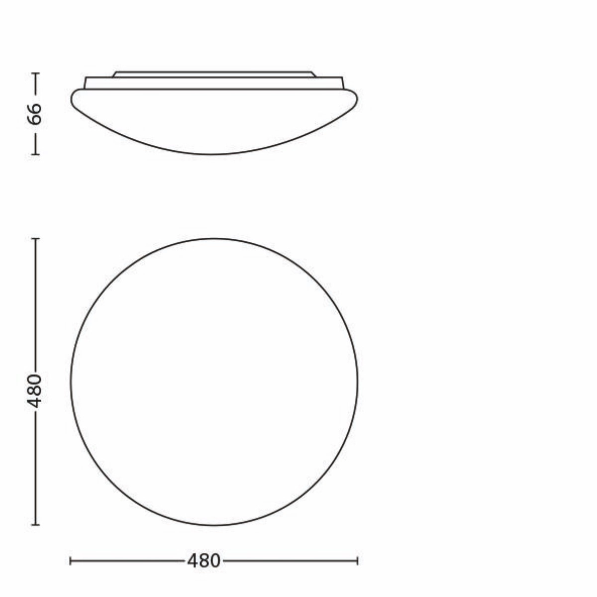 Ceiling lamp Wawel Philips 8718696162798