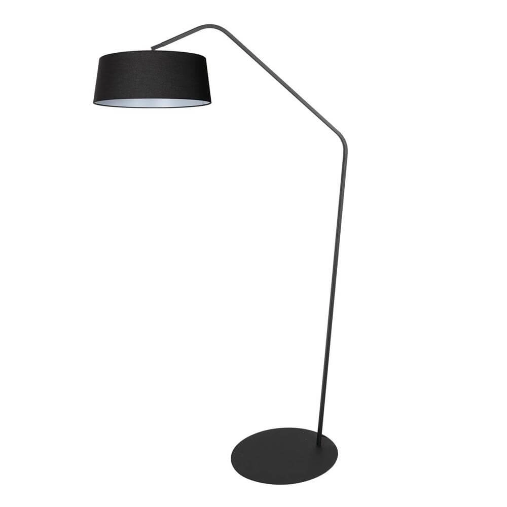 Floor lamp Zig-Zag black with white inside Ø 48cm Steinhauer 8712746179361