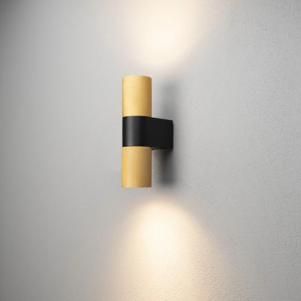 Up & Downlighter Temi black with gold KonstSmide 7318306677585