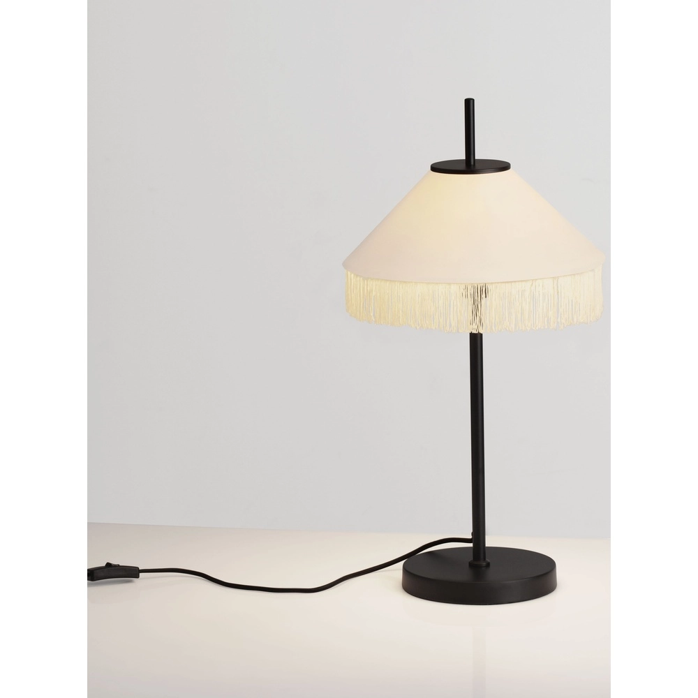 Tiffany table lamp Velvy beige Lyora 5212017493804