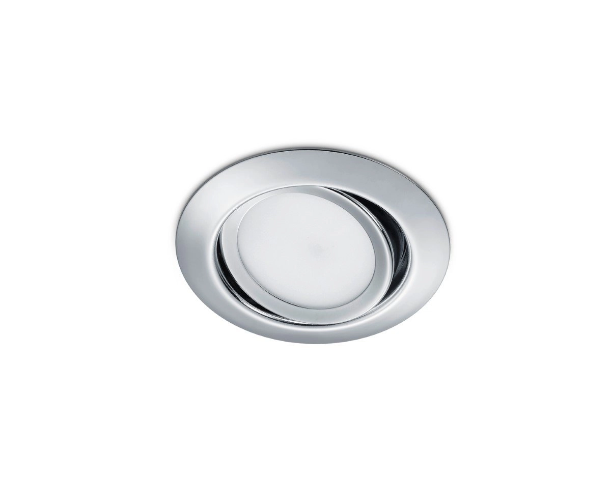 LED recessed spot Rila 5w - 3000K - 8.2cm silver gray