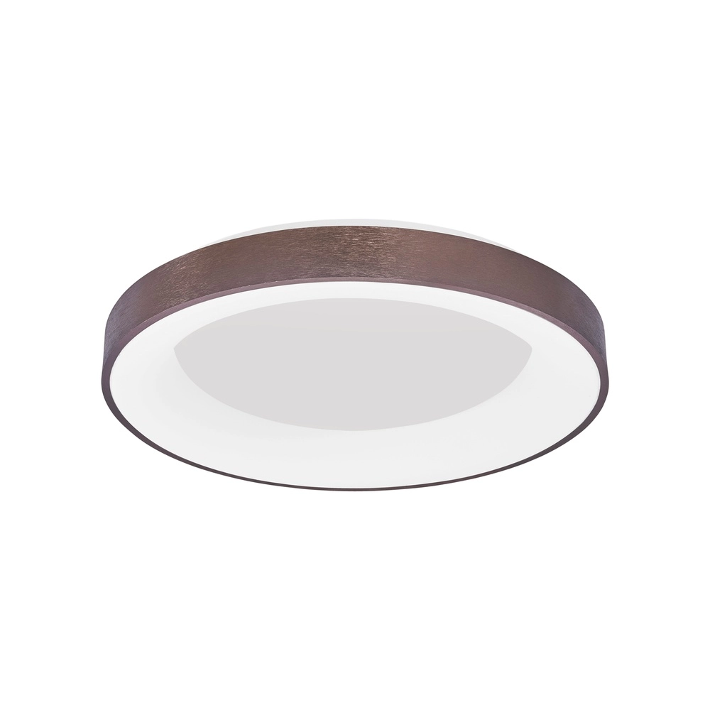 Ceiling lamp Rando Thin coffee brown Ø 60cm Lyora 5212017420121