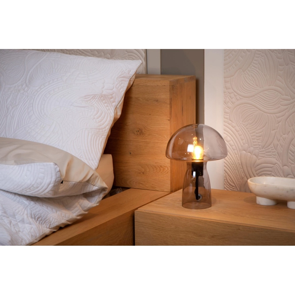 Table lamp Fungo smoked Lucide 5411212105745