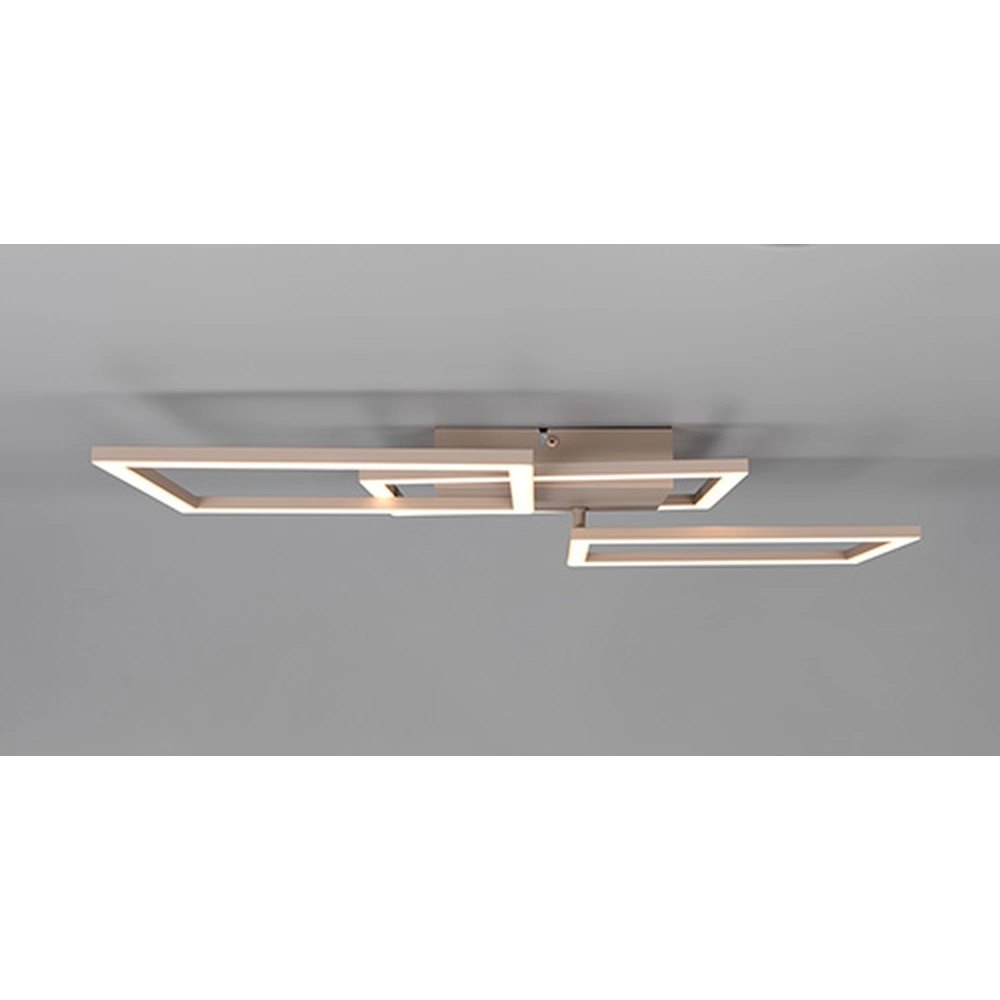 Modern ceiling lamp Trail 74.5cm sand brown