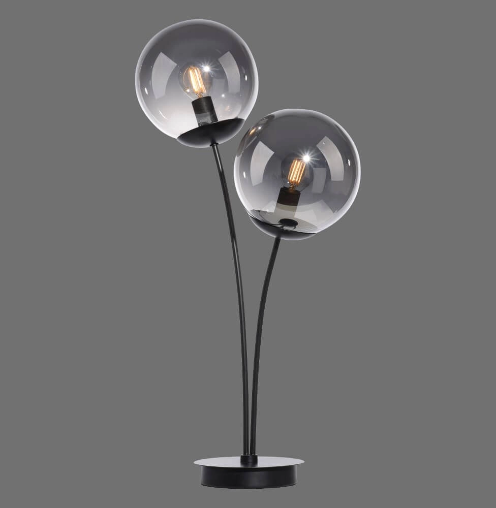 Table lamp Big Widow black Just Light 4043689988401