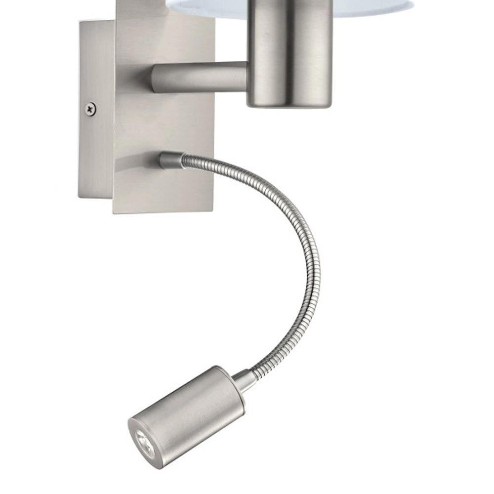 Wall lamp Pasteri white with reading light Eglo 9002759964771