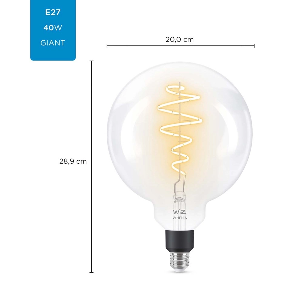 Light source 6,5W - E27 - Led 2700-6500K WiZ 8718699786731