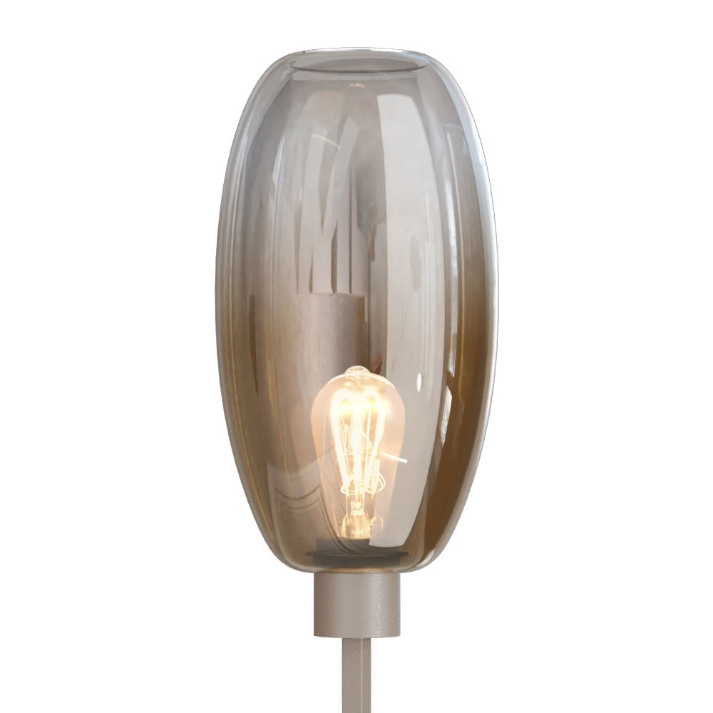Glass floor lamp Olive 1x E27 - sand Masterlight 8718121393612