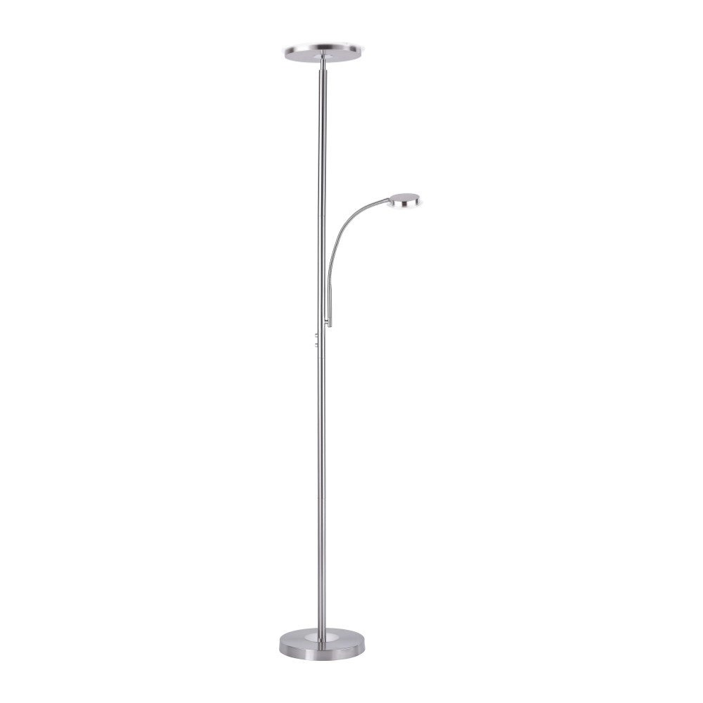 Design reading lamp Hans Round gray