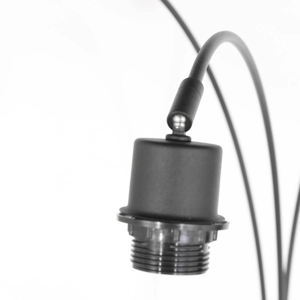 Floor lamp Sparkled Light black with green caps Steinhauer 8712746173611