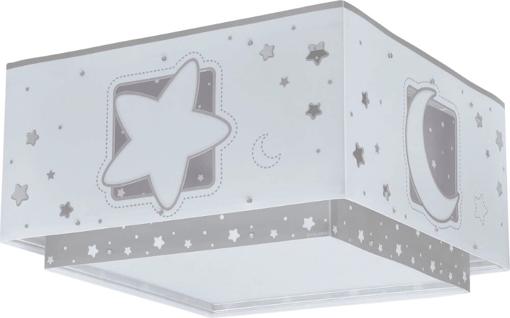 Square ceiling lamp Moonlight gray Dalber 8420406003290