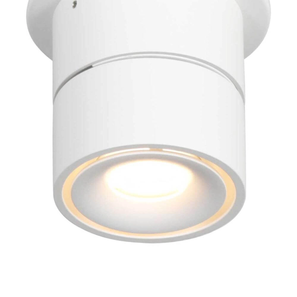 1-light ceiling lamp Fez Black White design Steinhauer 8712746177312
