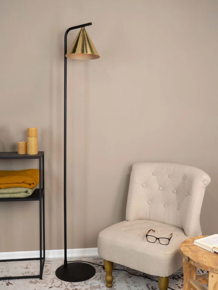 Golden floor lamp Narices Eglo 9002759995942