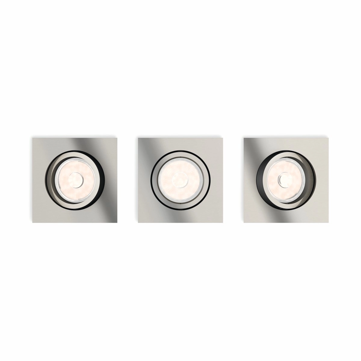 Downlight Donegal (3x) GU10 matt chrome