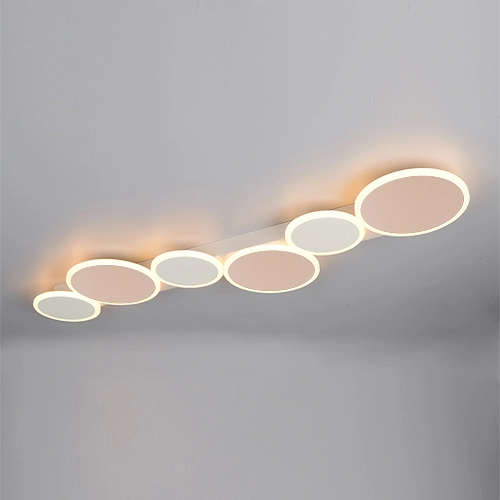 Ceiling lamp Ovela mocha brown