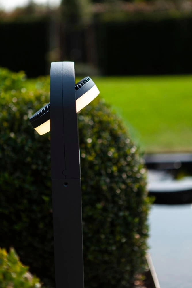 Designer garden lamp Fele anthracite Lutec 6939412070230
