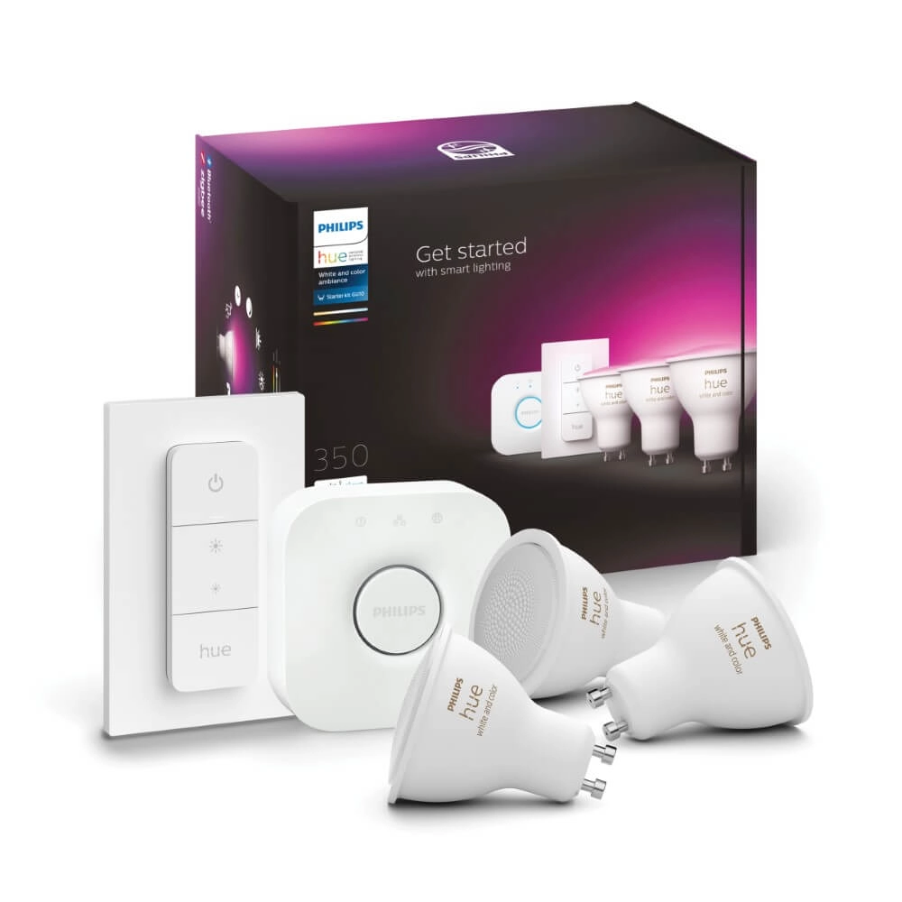 Hue Starterpack - GU10 - 5W - White and Color Philips 8720169254503